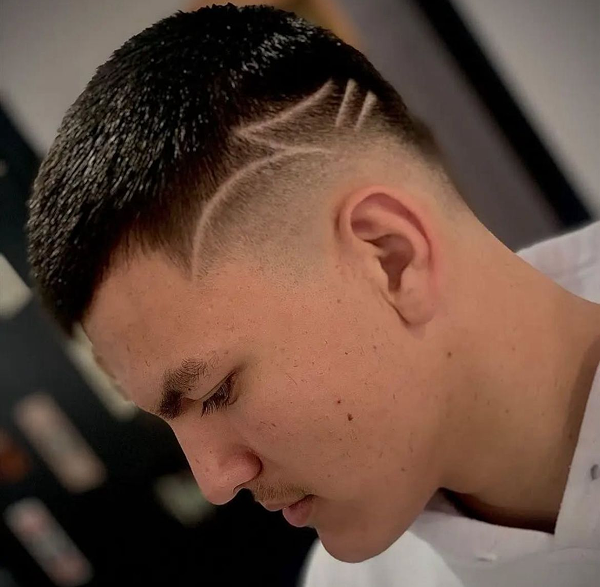 Foto de corte da cabelo masculino